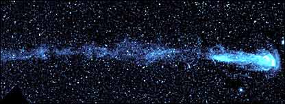 La cola de la estrella Mira tiene m�s de 13 a�os luz de longitud