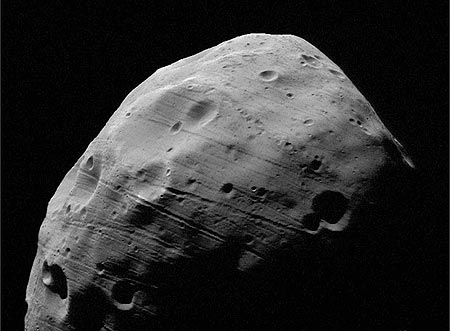 La luna de Marte vista por la Mars Express.