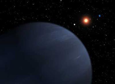 El planeta descubierto pesa 45 veces la masa de la Tierra