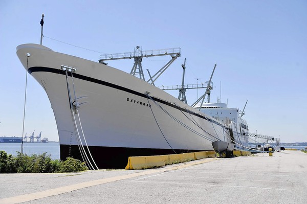 El Savanah. Ten�a un reactor de 74MWt que entregaba 16,4 MW a la h�lice.