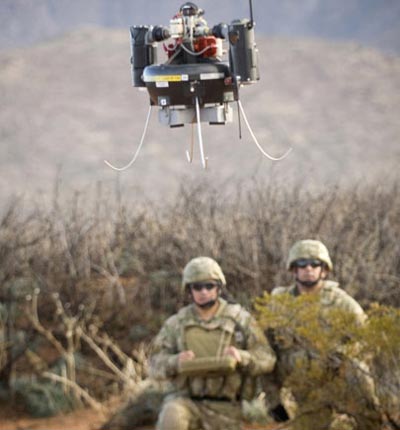 Ejercicio de entrenamiento del programa Class I con un veh�culo UAV. 