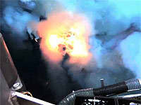 Erupci�n del volc�n submarino Mata occidental. Imagen: NSF, NOAA, AIVL/WHOI)