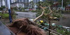 Daños ocasionados por el ciclón Ragasa 25. Foto: Agencias