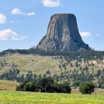 Devil's Tower. Una colina laccolítica, compuesta de roca ígnea Foto: Laylonna Hurley