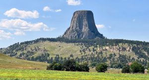 Devil's Tower. Una colina laccolítica, compuesta de roca ígnea Foto: Laylonna Hurley