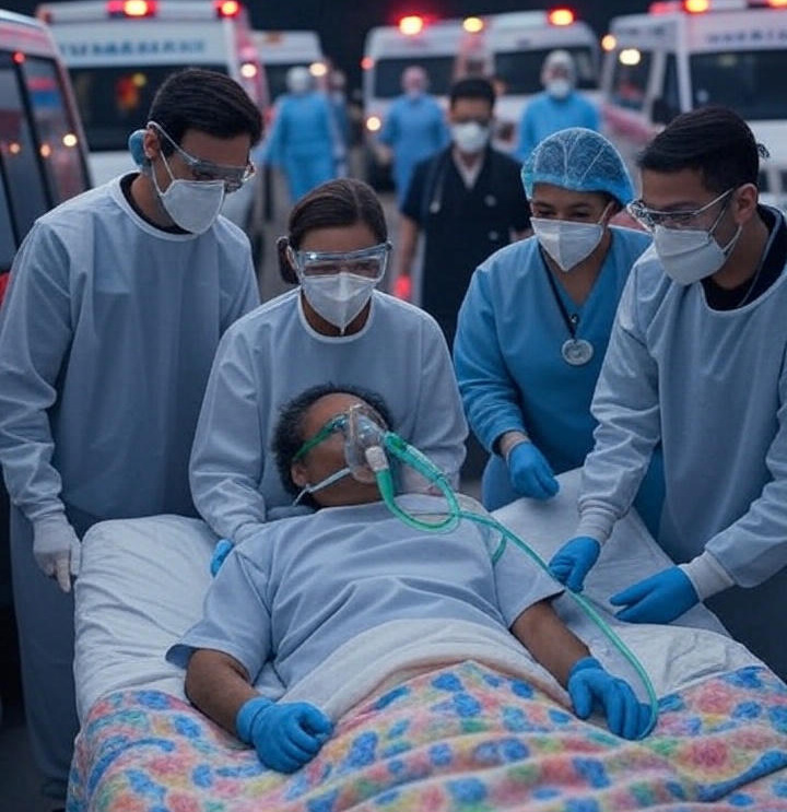 Durante la pandemia y antes de las vacunas, millones fueron hospitalizados y muchos fallecieron a causa del SARS Covid 19. Imagen: IA / prompt: Danny Ayala Hinojosa