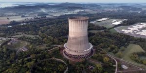 Implosión de la planta nuclear Hartville. Foto: TVA