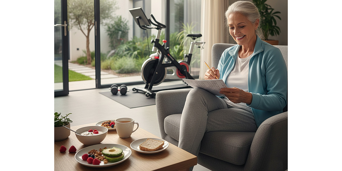 Para una buena salud mental: ejercicio físico y mental, tomar sol, leer, dormir y alimentarse bien.