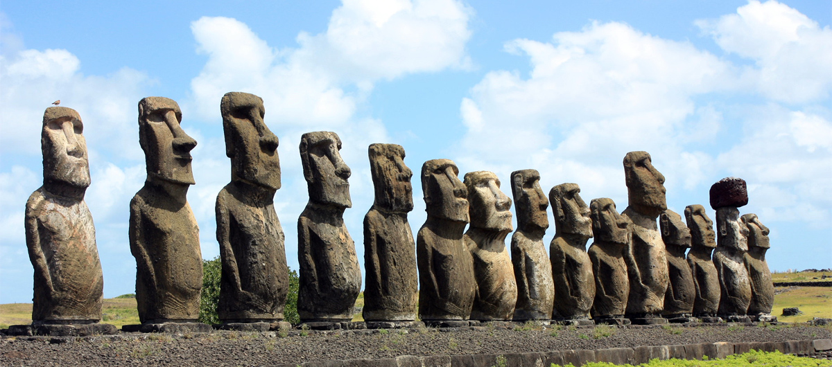 Ahu Tongariki. Foto: Arian Zwegers