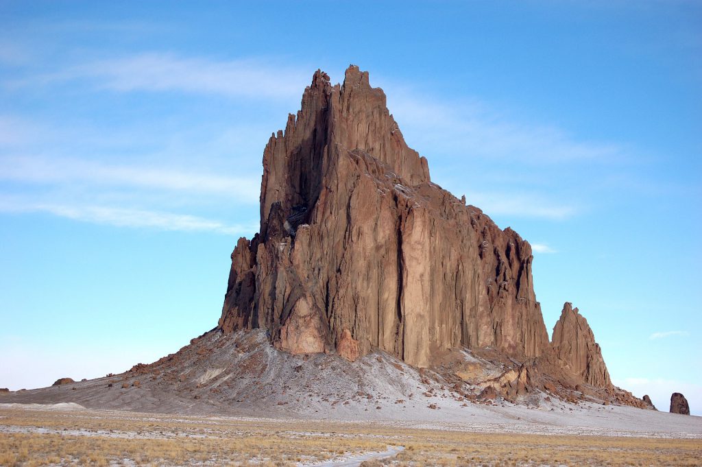 Shiprock, un cuello volcánico en New Mexico Foto: Bowie Snodgrass
