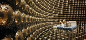 Detector Super-Kamiokande. Foto: The University of Tokyo