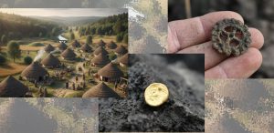 Hallazgos en el yacimiento. Fotos: Museo de Bohemia Oriental / Universidad de Hradec Králové. Edición: Danny Ayala Hinojosa