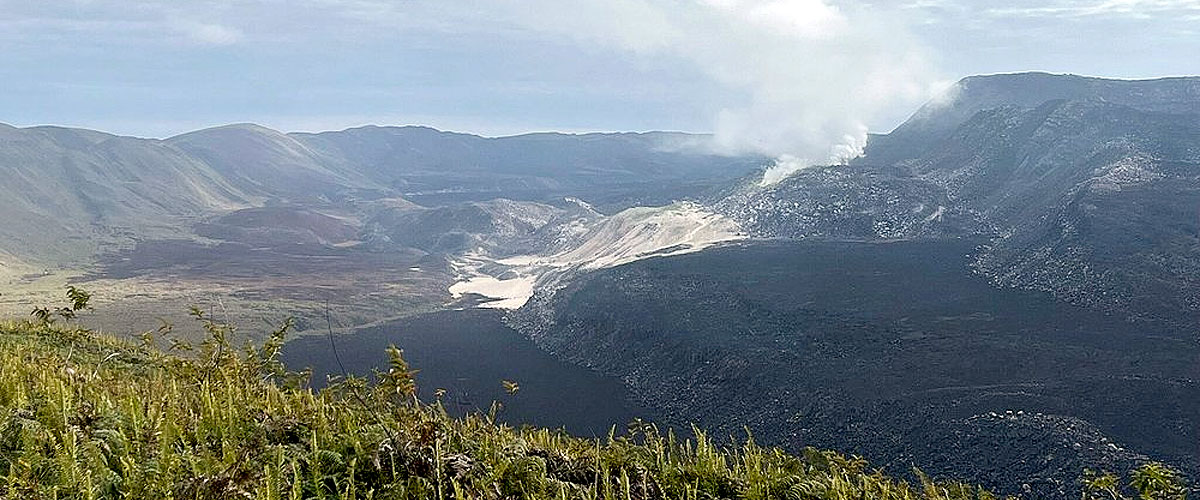 Caldera del volcán Sierra Negra