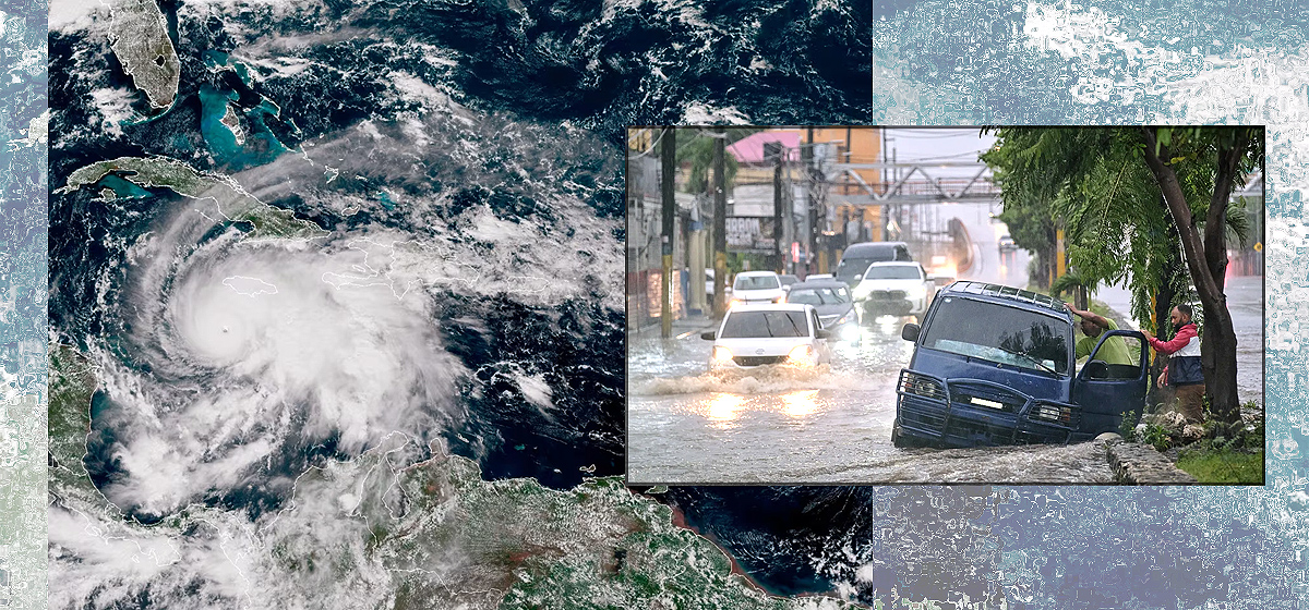 Huracán Melissa. Foto: NOAA / Euronews