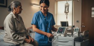 Paciente con Artritis-Reumatoid. Imagen: IA / prompt: Danny Ayala Hinojosa