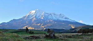 Volcán Chimborazo en Ecuador. Foto: David Torres Costales