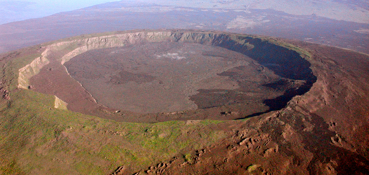 Volcán Darwin. Foto: IG / P. Ramón