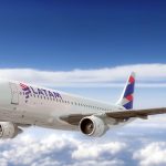 Airbus A320. Imagen: Latam