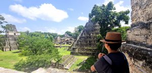 Templos mayas en Tikal. Foto: Danny Ayala Hinojosa