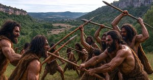 Combate en el Neolítico entre tribus