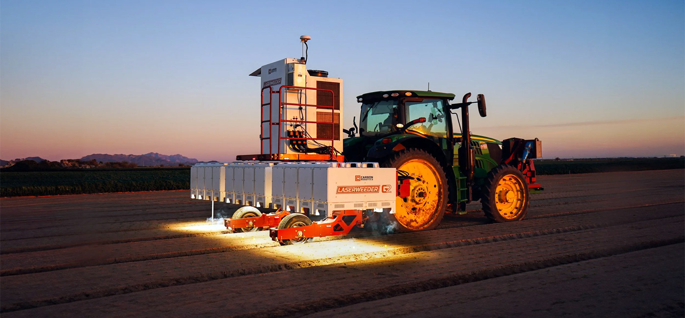 Laserweeder-G2-600. Crédito: Carbon Robotics