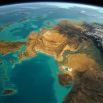 Una posibilidad imaginada dl planeta TOI-715-b. Imagen: IA / prompt: Danny Ayala Hinojosa